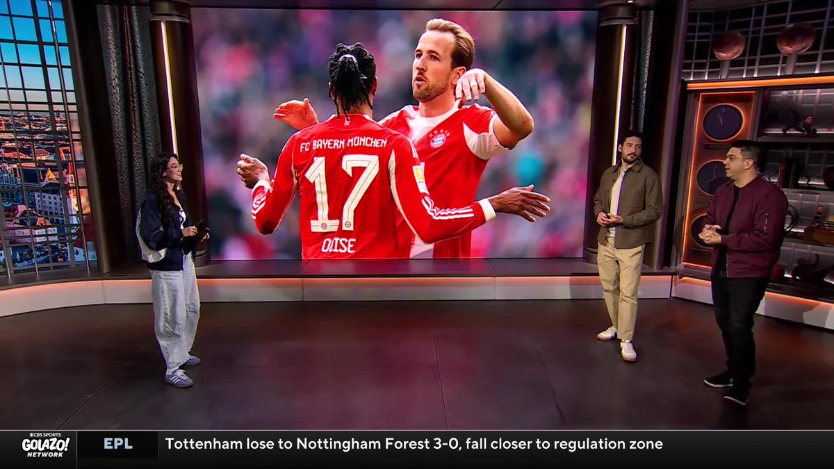 "This front four might be one of the best front fours we've ever seen." Stefano Fusaro has high praise for Bayern Munich's attacking line up 💐