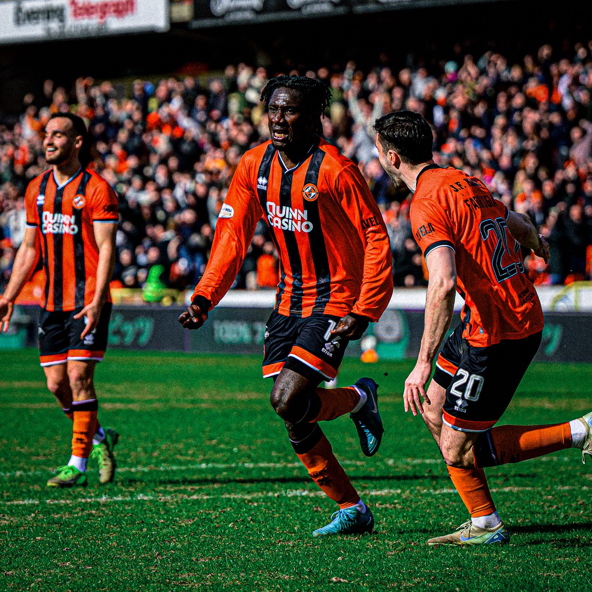 Remember the name 🌟🇬🇭 🎯 Emmanuel Agyei doubles #DUFC's lead with his first ever professional goal
