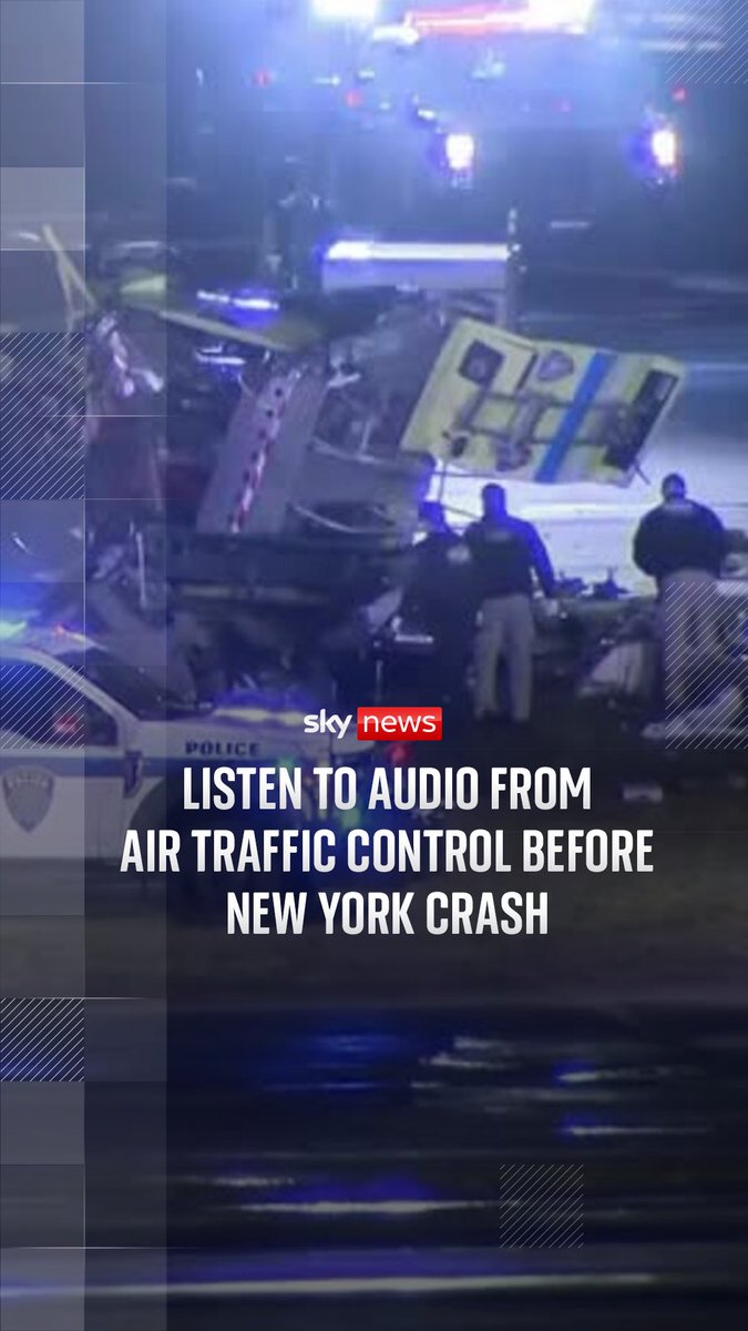 Listen to the audio from the Air Traffic Control tower moments around the Air Canada plane crash at New York's LaGuardia airport. 🔗Latest: