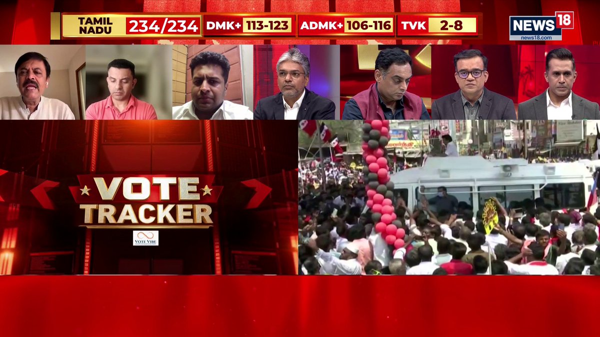#VoteTracker | Best alliance which can give alternate govt is NDA. Whatever TVK gets is likely to hurt DMK more than NDA: GVL Narasimha Rao, BJP Aman Sharma and Nalin Mehta share their views #TamilNadu #AssemblyElections2026 | Anand Narasimhan🇮🇳 Vote Vibe