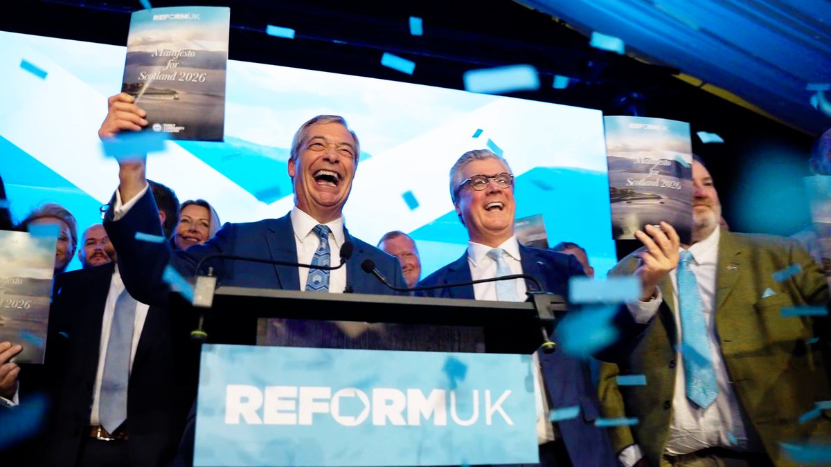 The SNP and Labour have broken Scotland. Reform UK will fix it. 🏴
