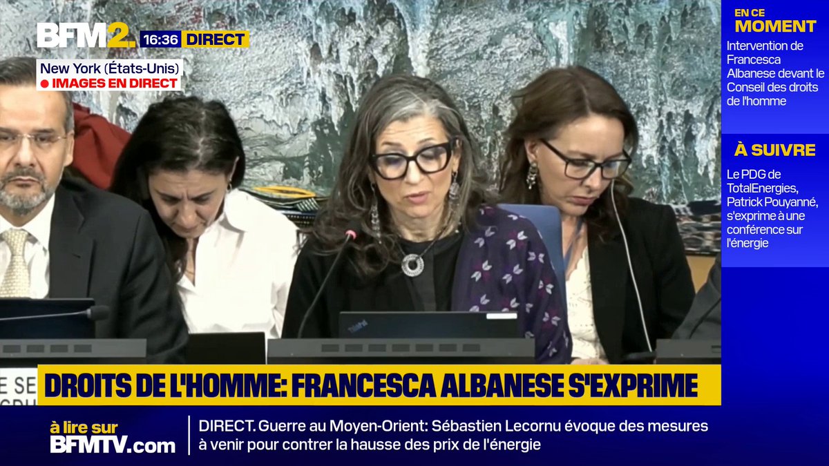 Gaza: "Israël a reçu carte blanche pour torturer les Palestiniens", détaille Francesca Albanese, rapporteuse spéciale des Nations Unies sur les territoires palestiniens occupés #BFM2