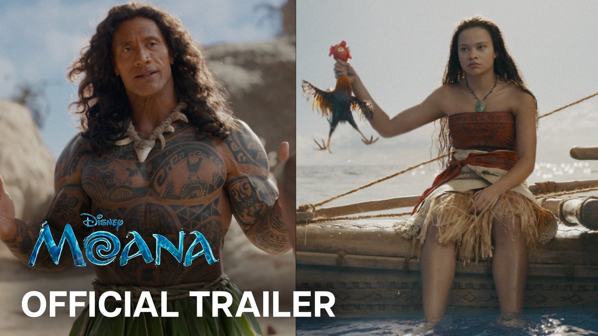The ocean chose her for a reason. 🌊 Experience Disney's #Moana, only in theaters July 10.