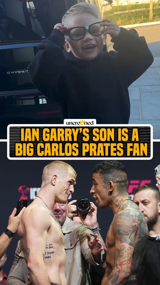 The Fighting Nerds might have a new member 🤓 “The Future” Ian Machado Garry