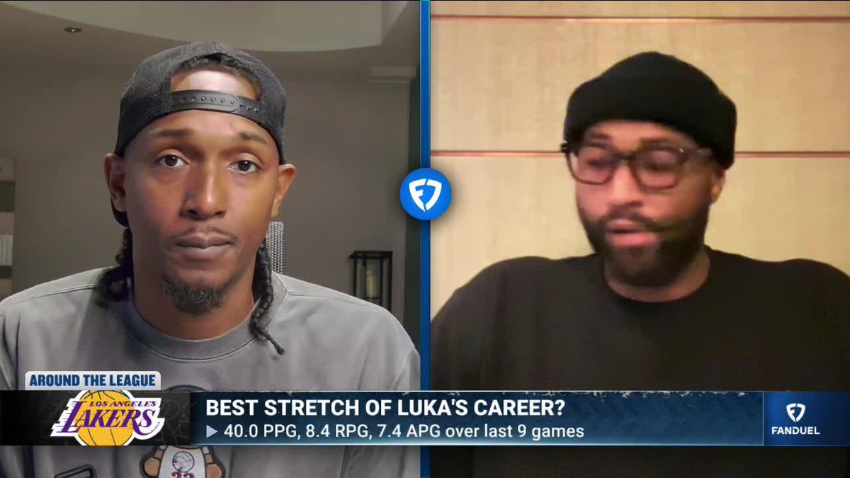 Boogie Cousins says Luka Doncic is the best player in the NBA right now: “Definitely should be talked about as a top-candidate for MVP.” (via Run It Back)