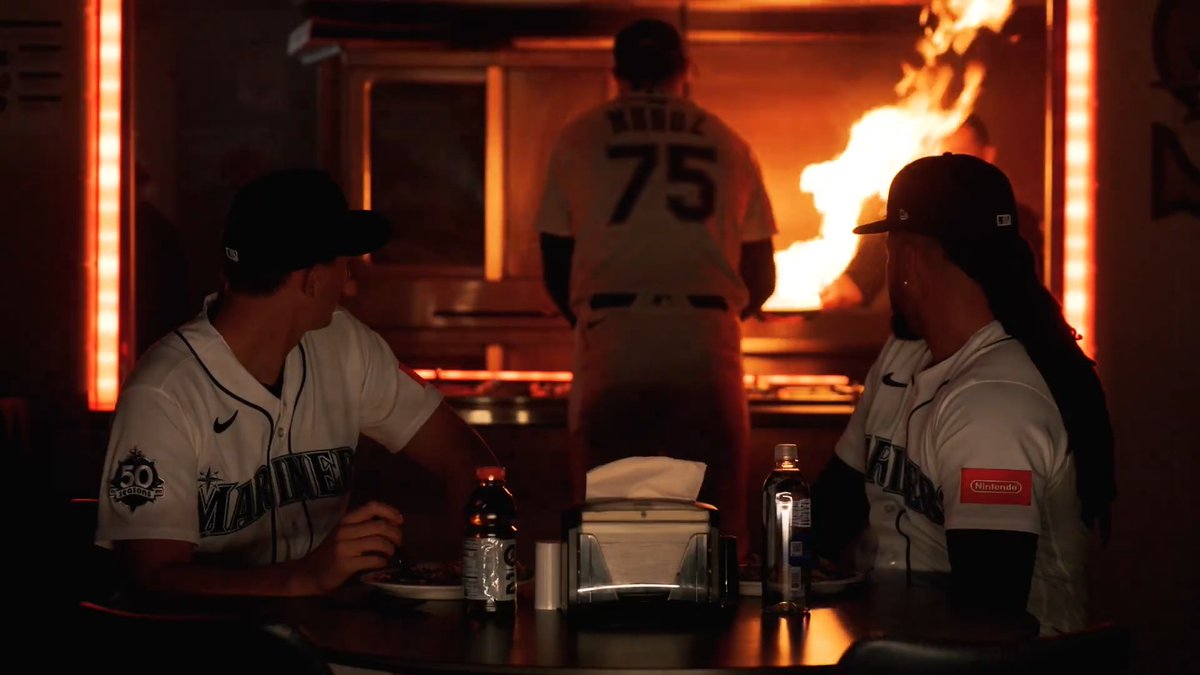 Relievers... always making an entrance.