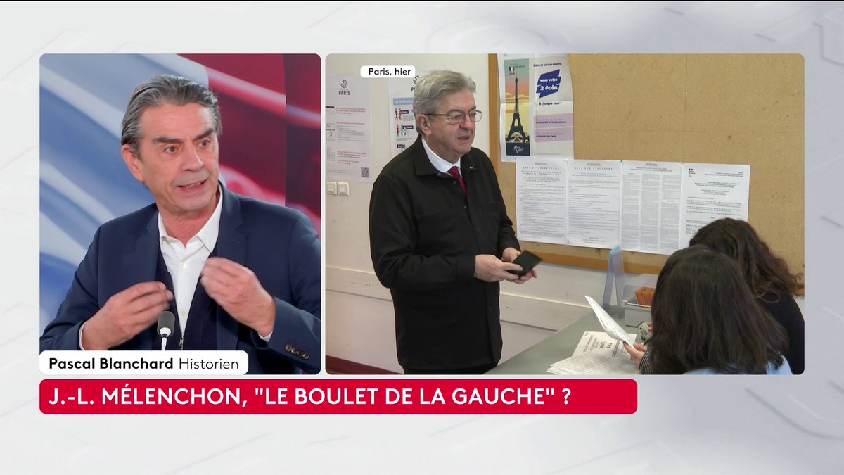 🔴 🗣️ Municipales : "Le plus important à retenir pour la gauche, c'est qu'ils peuvent gagner sans LFI. [...] Par rapport à la présidentielle, c'est une tendance qui peut l'emporter dans les mois qui suivent", analyse l'historien Pascal Blanchard #ToutEstPolitique #Canal16