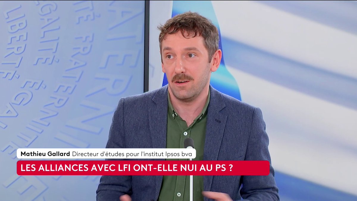 🔴 🗣️ Alliances à gauche aux municipales : "Ce qui se joue, c'est que le candidat opposé à la gauche fait vraiment le plein de son électorat potentiel, du centre jusqu'à l'extrême-droite", observe mathieu gallard, directeur d'études pour Ipsos-BVA #ToutEstPolitique #Canal16
