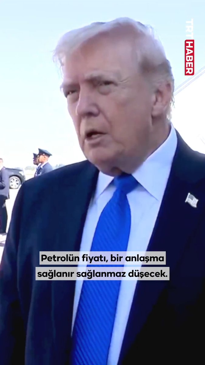 "Petrol fiyatı, anlaşma sağlanır sağlanmaz düşecek" ABD Başkanı Trump: 📌"İran da anlaşma yapmak istiyor, biz de. Bugün muhtemelen telefonla görüşeceğiz. Anlaşma yapma konusunda çok ciddi bir şansımız var."