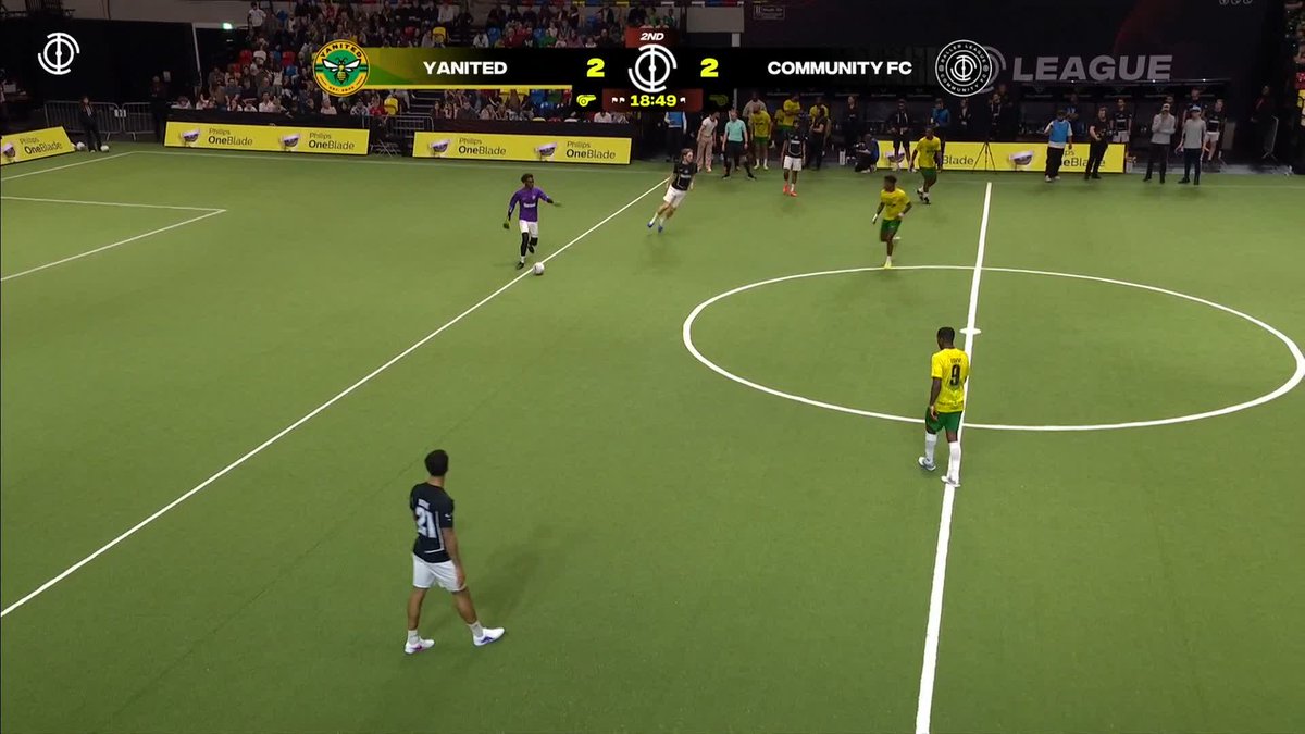 Community FC retake the lead with a slicing move through the Yanited defence 🔥