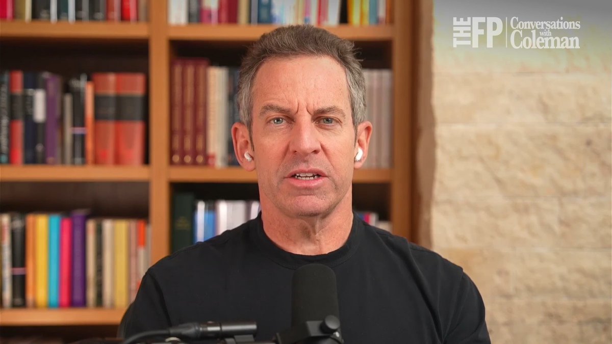 Sam Harris: “You can logically differentiate antisemitism from anti-Zionism…those are distinct, at least in principle.” “But in practice…the unique focus on Israel as a country that has a problem justifying its right to exist—I don’t know how else to explain that beyond some level of antisemitism.”