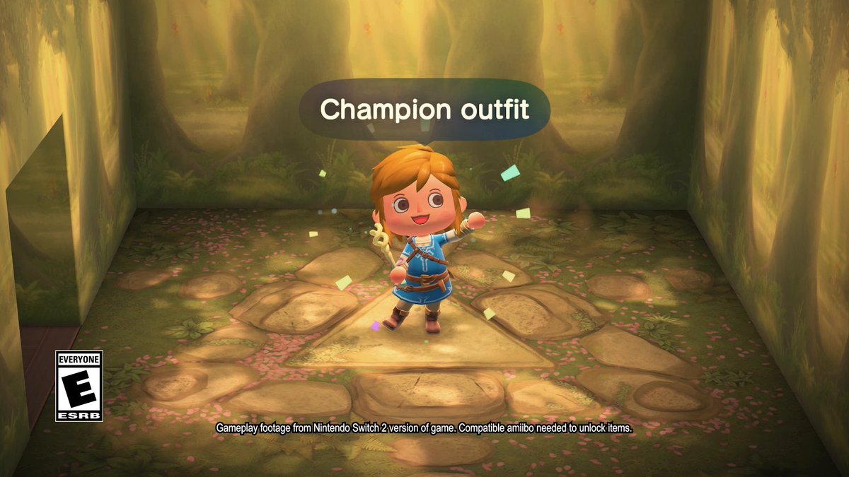 Create your own space inspired by The Legend of #Zelda series in the new #AnimalCrossingNewHorizons update! 💚 Play today: