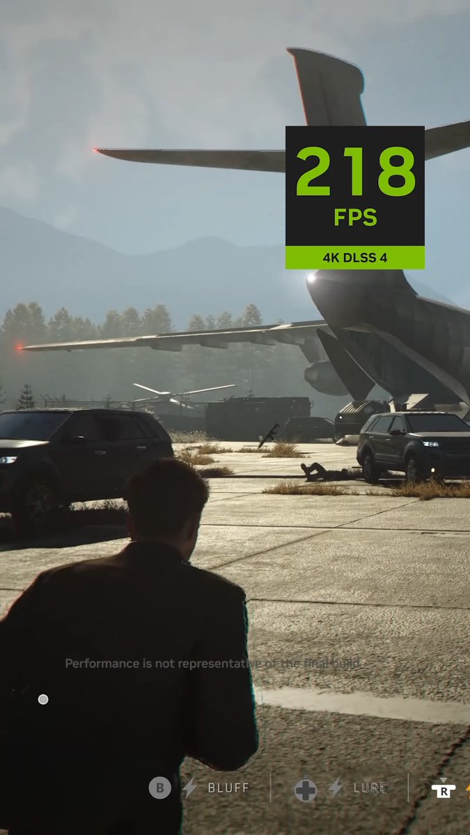 DLSS 4 is coming to #007FirstLight. From multi-frame generation to super resolution, we’ve worked closely with NVIDIA GeForce to give you the best experience possible. What's the most important PC setting for you? Share your thoughts in the commments. Pre-order now and get a free Deluxe Edition upgrade. #EarnTheNumber