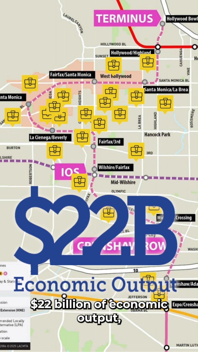 100K Daily Riders. $22 billion generated. 120K commuters connected. The San Vicente-Fairfax Alternative speaks for itself. It will be the busiest ridership line in the country -- if it gets built. Show up THIS THURSDAY and tell the Metro Los Angeles Board to say YES to the K Line North, without delays.