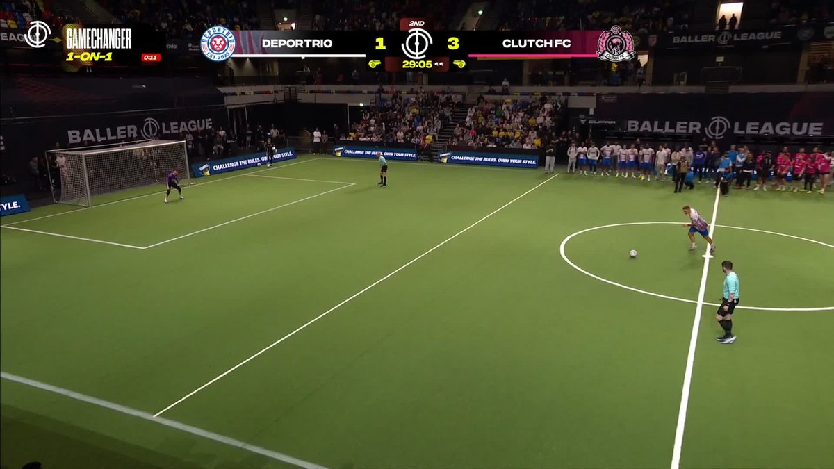 Clutch FC look set to claim their first win of the season against big favourites Deportrio 💥