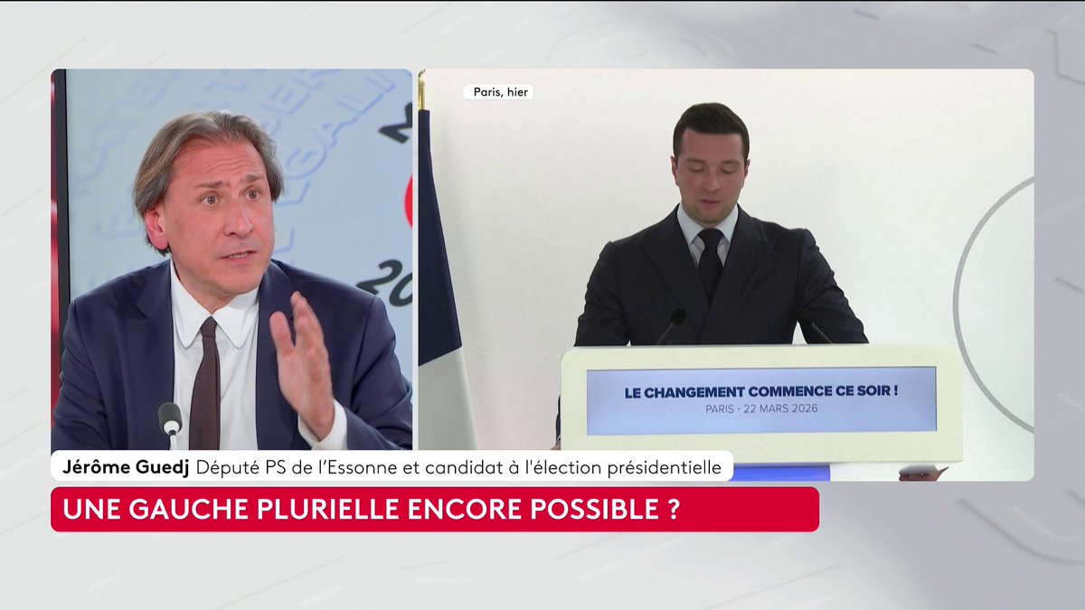 🔴🗣️ "Je suis un nostalgique d'un clivage gauche-droite assumé", déclare Jérôme Guedj, député socialiste de l'Essonne #ToutEstPolitique #Canal16
