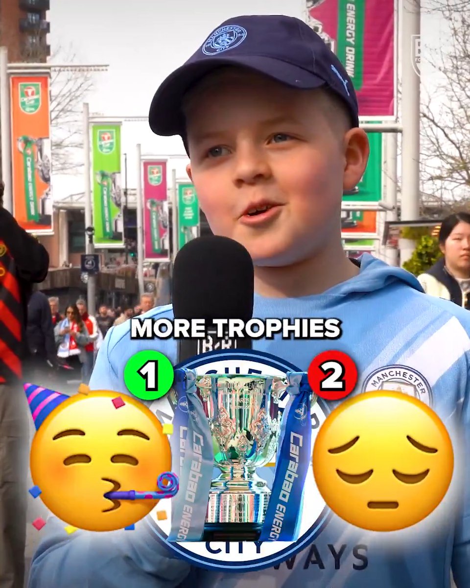 Would Man City fans be happy with winning just the League Cup this season? 🔵