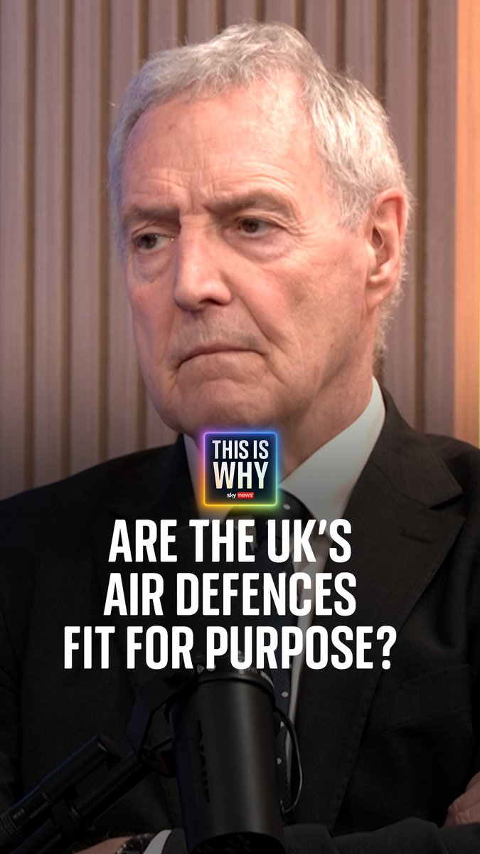 'In terms of national air defence, the UK hasn't had anything since 1991.' How capable are the UK's air defences to shoot down a missile attack? Defence analyst Professor Michael Clarke tells Niall Paterson the options that are available. 🎧 👉