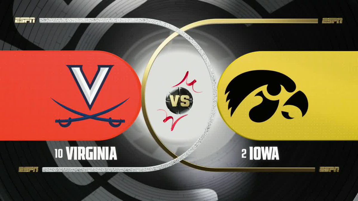 FREE BASKETBALL‼️ UVA-Iowa is going to OT with a trip to the Sweet 16 on the line 👀