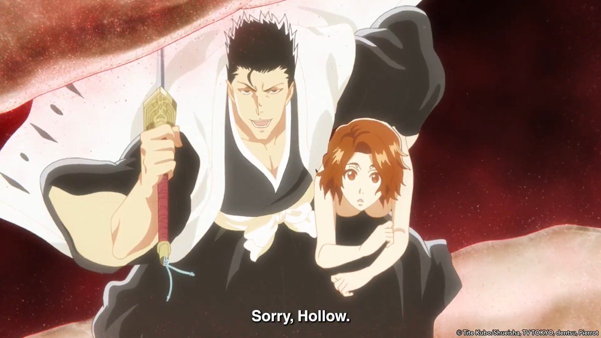 It doesn’t get more romantic than this 😌💖 Anime: BLEACH: Thousand-Year Blood War