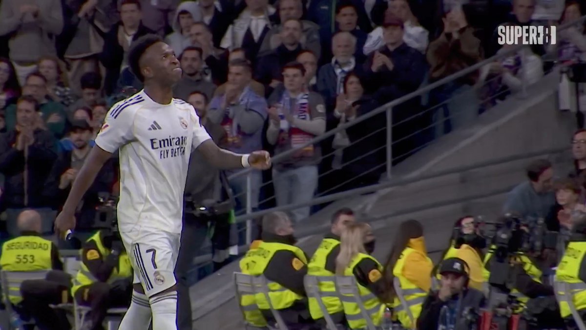 "Me van a vender, me van a vender" 🗣️ Las palabras de Vinicius JR a Simeone tras ser sustituido 🇧🇷 #Super8