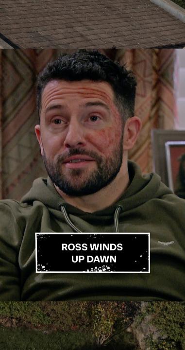 Looks like Ross has no plan on playing nice at the Tates. #Emmerdale