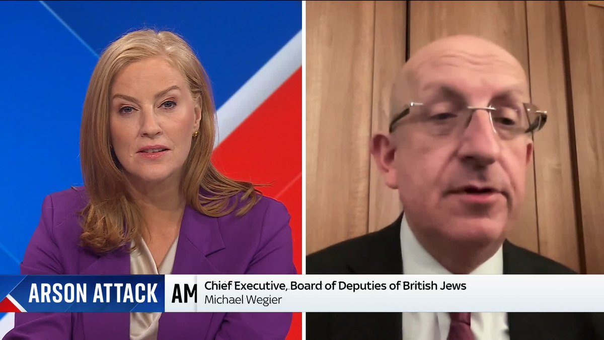 The Jewish community has been "reassured" that the government is taking reviews into antisemitism seriously but many people want to see "extremist Islamist groups" immediately banned, says the head of the Board of Deputies of British Jews. Sarah-Jane Mee