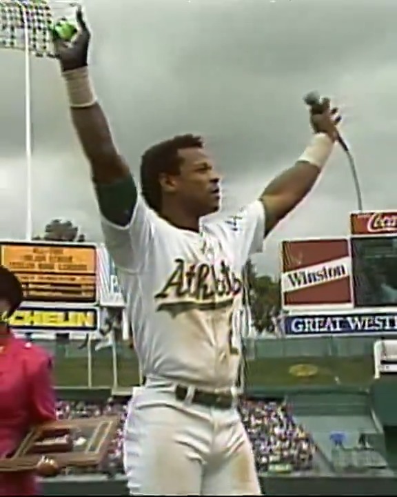 There’s only one Rickey Henderson 🏃♂️💨