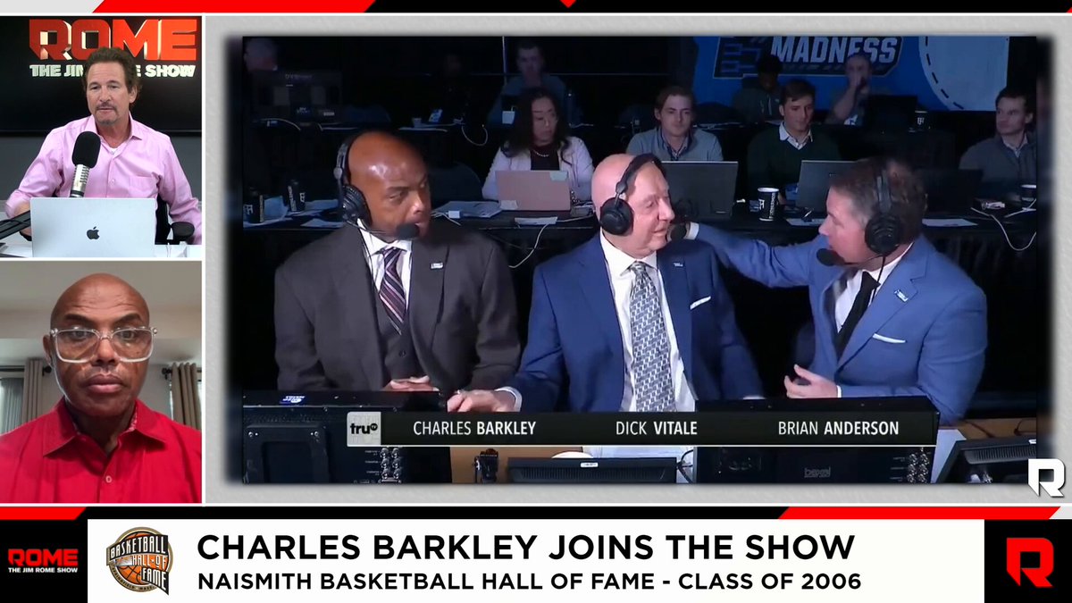 "One of the coolest things I've done in my life." Charles Barkley reflects on working with Dick Vitale for the First Four.