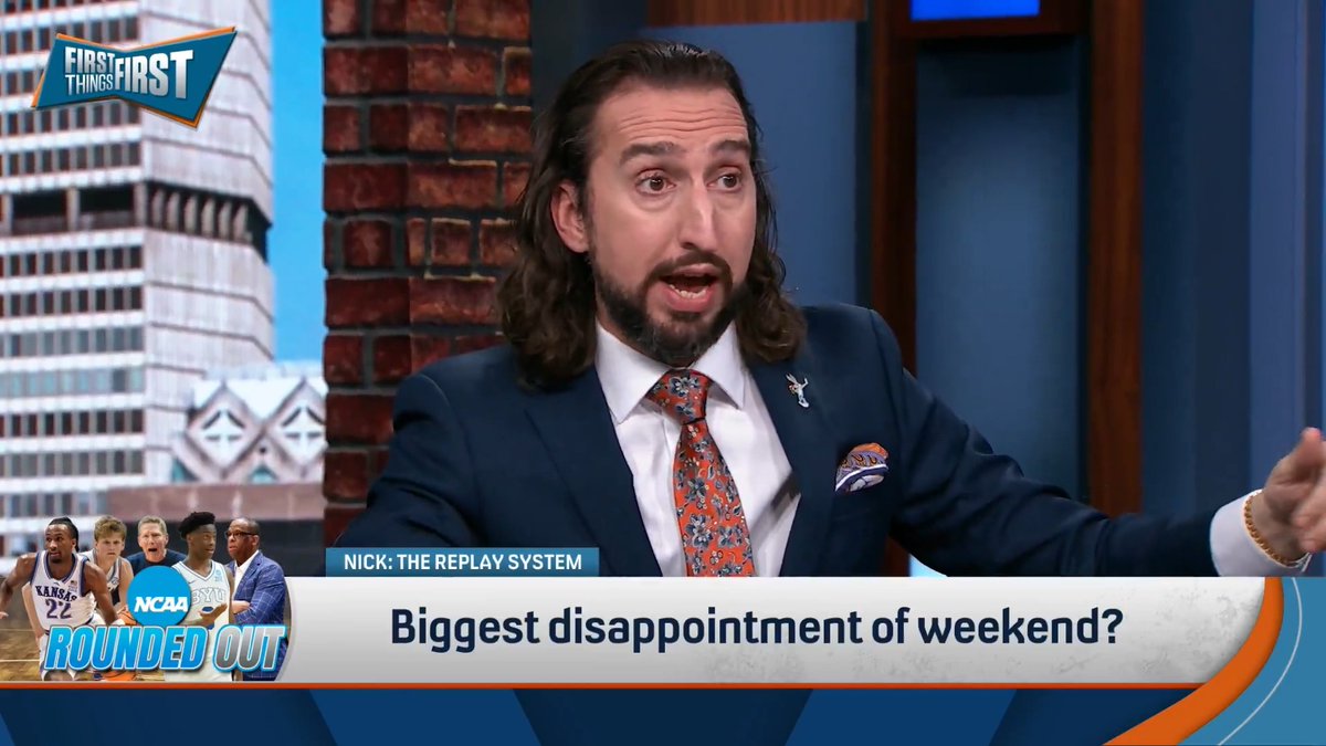 “Allowing the game to flow naturally is more important than stopping and seeing if you need to add two tenths to the clock.” nick wright breaks down why the replay system was the biggest disappointment of the weekend: