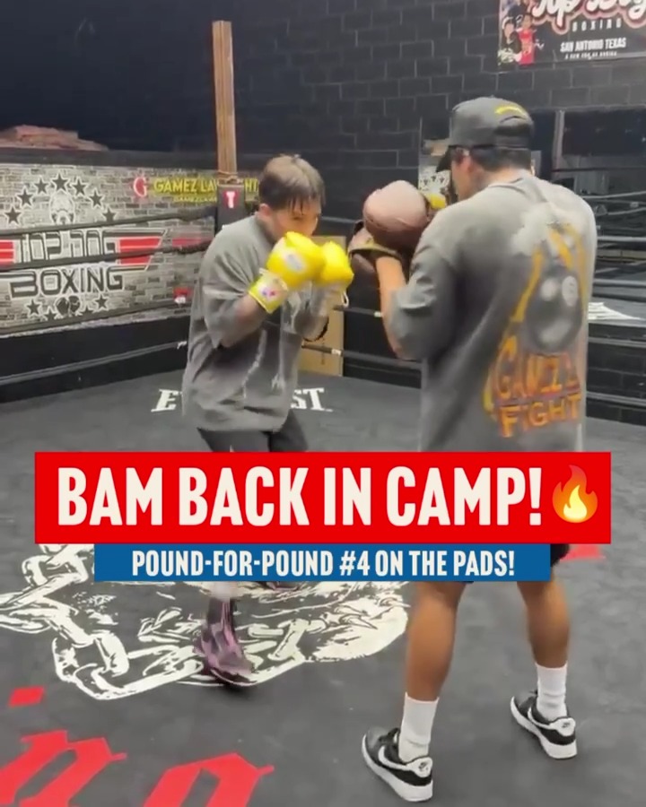 Fight camp 24 underway for Ring and unified junior bantamweight king Jesse ‘Bam’ Rodriguez 💪 Who do you want to see the pound-for-pound #4 fight next? 👀