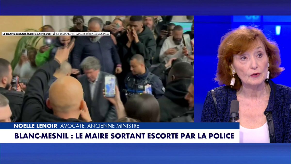 Noëlle Lenoir : «Il y a un déclin de civilisation en France.» Toute l'info est à retrouver sur