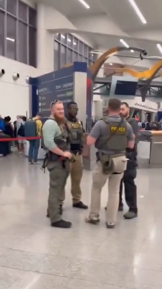 Untrained ICE agents were sent to 13 airports to 'help' TSA amid federal funding issues. Instead, wait times are only growing longer. Useless.