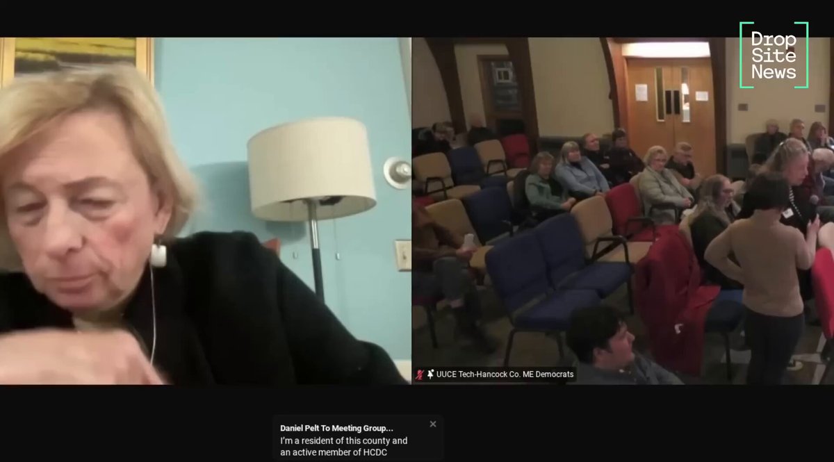⚡️Leaked Video: Janet Mills Attack Ad Against Graham Platner Backfires With Maine Democrats A Zoom recording with Gov. Janet Mills captures unfiltered voter reactions to the governor’s recent attack ad against her U.S. Senate primary opponent, Graham Platner. Story by Nathan Bernard for Drop Site News