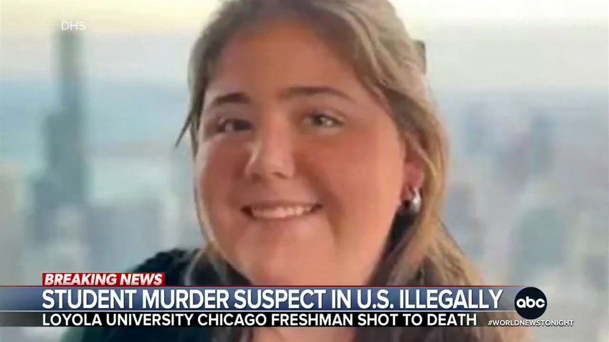 An 18-year-old freshman at Loyola University Chicago was shot to death while walking with a group of friends at a lakeside park. An undocumented immigrant from Venezuela has been charged with her murder. Rhiannon Ally has details.