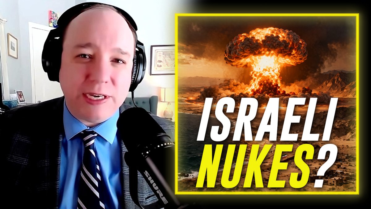 MUST-WATCH: "The Israelis Are Going To Threaten Or Follow Through On Dropping Some Kind Of Nuclear Weapon On Iran To End The Threat Once & For All!" Author Brandon Weichert Joins The Alex Jones Show The Break Down The Latest Developments On The Iran War & Make Bold Predictions On The Future Of The Conflict! Weichert Goes On To Assess That Trump Is A "Co-Pilot" In The Iran War, And If He Goes Ahead With Ordering A Ground Invasion Of Iran, It Will Ultimately Fail— That's When He Predicts Israel Will Deploy Their Nuclear Weapons As The Final Solution! Brandon Weichert »WATCH THE LIVE X STREAM HERE: