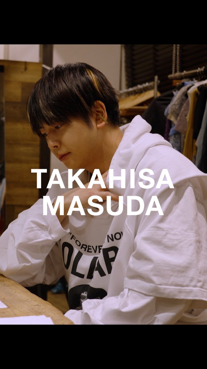 / TAKAHISA MASUDA × ZOZOTOWN ファッションプロジェクト始動🔥 \ 4/3(金)19:00~ZOZOTOWN特設ページにて 制作メイキングムービーを公開📹✨ お楽しみに! ▼詳細は特設ページから 🔗 #takahisamasuda #増田貴久 #ZOZOTOWN