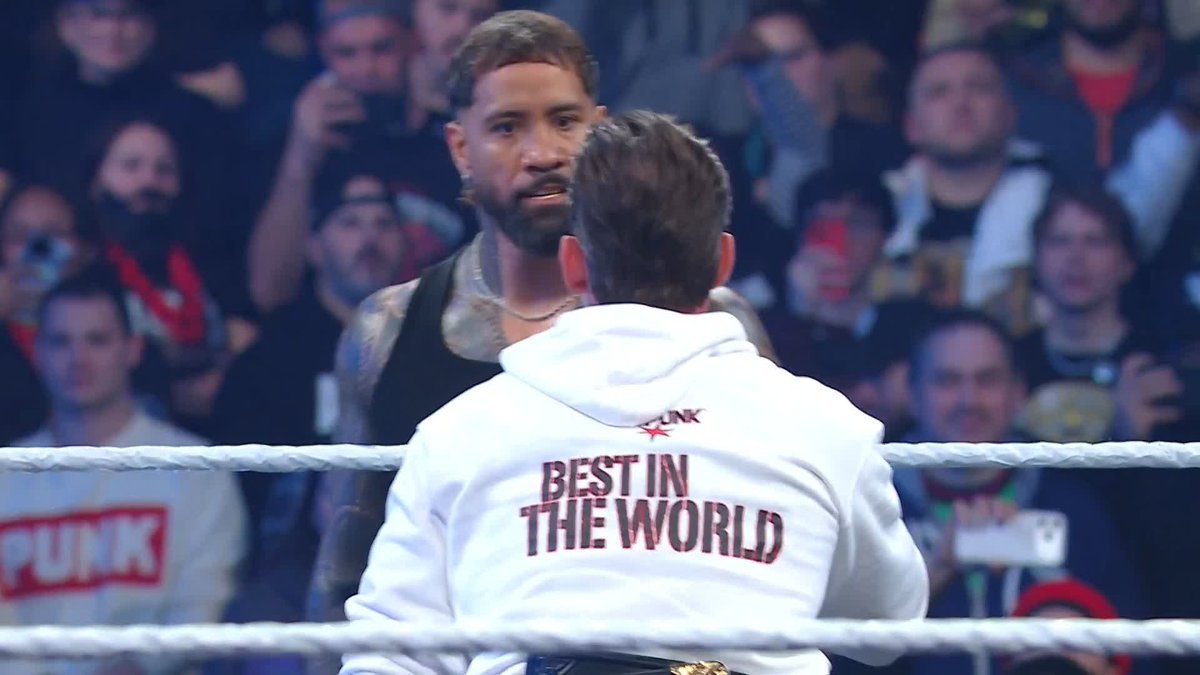"Leave him to the OTC" ๐ฟ Jey Uso wants a piece of CM Punk but Jimmy wants his brother to think twice! The Usos