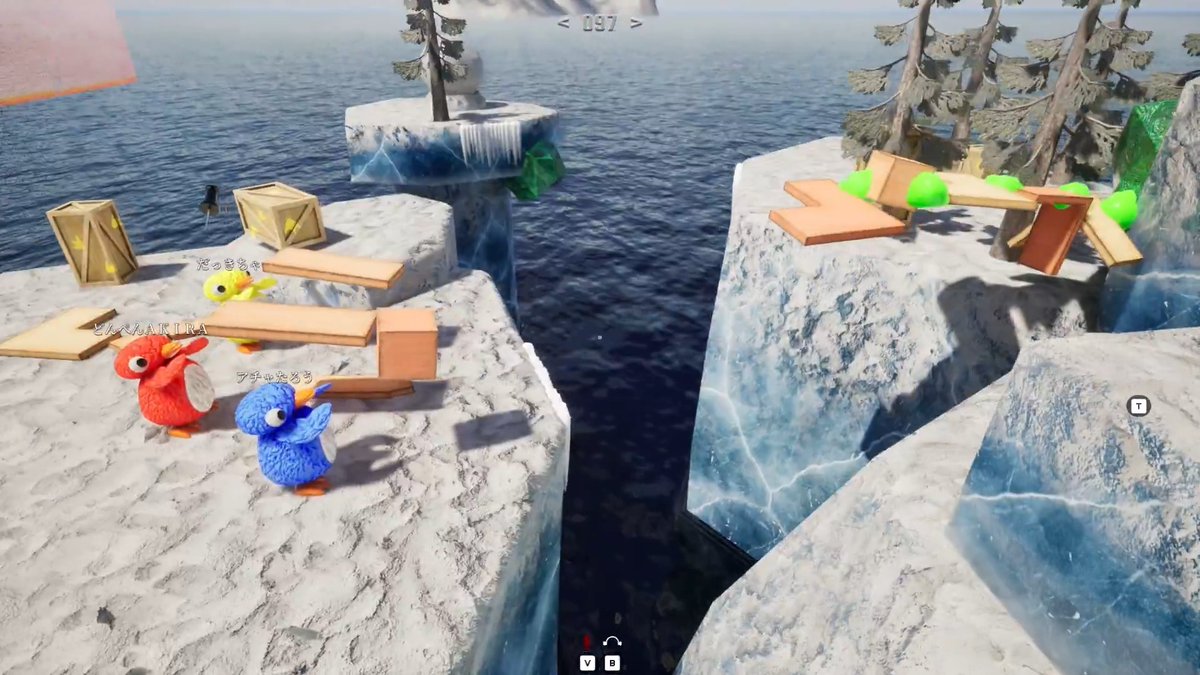 【ニュース】最大8人ペンギン橋づくりアクション『LINK Penguins』4月7日発売へ。“遅れたら即死”の極限環境、壊して投げてなんでも橋にする大忙し建設
