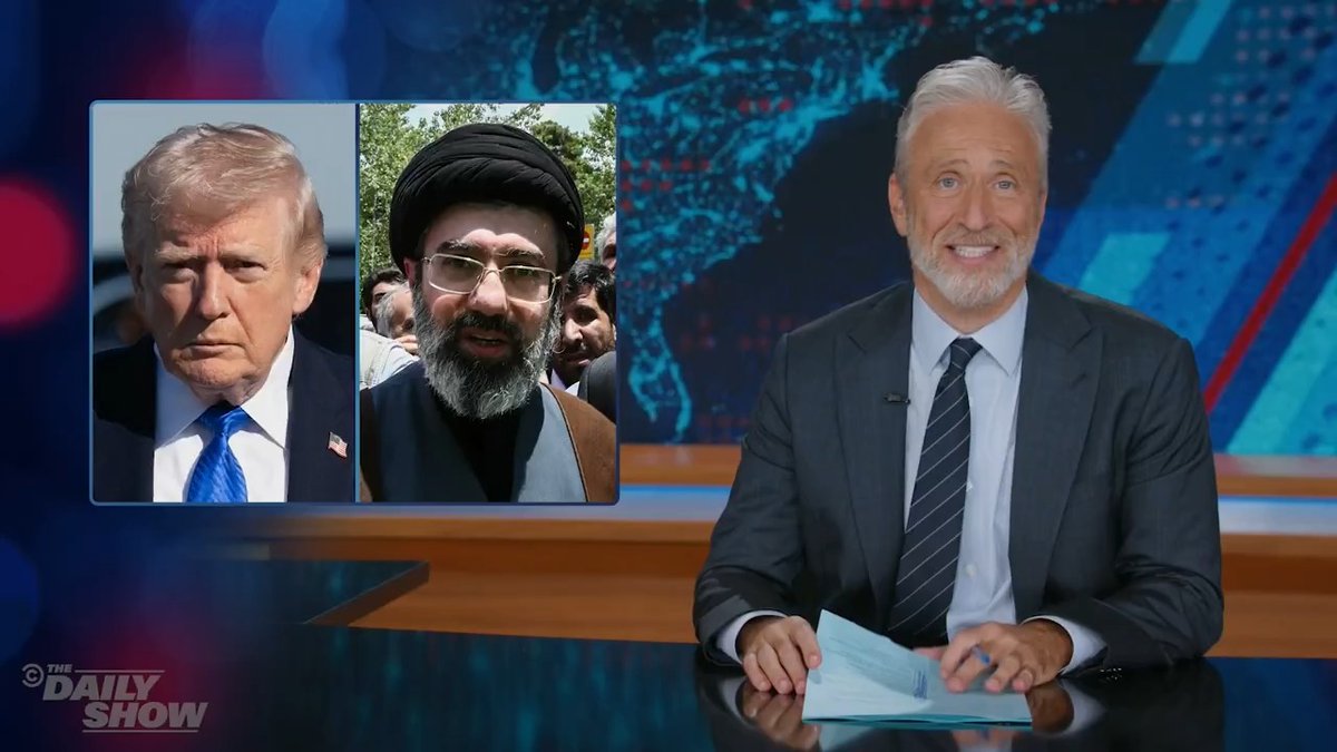 Jon Stewart isn't so sure Trump is actually talking to Iran's "top person"