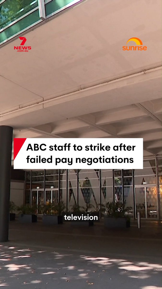 ABC staff will walk off the job on Wednesday in the first strike in 20 years after pay negotiations with management collapsed. Sixty per cent of staff rejected ABC’s offer of a 10 per cent pay rise over three years and a $1000 signing bonus. The rejection of the pay deal has forced staff to take the dramatic step of industrial action, which is expected to significantly disrupt ABC services across television, radio and digital platforms. #abc #strike #paydispute #union #industrialaction
