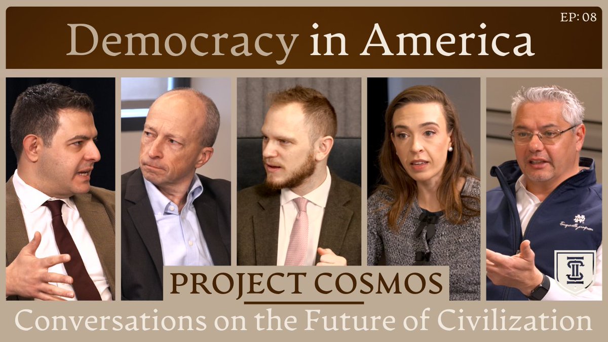 Democracy in America Today: Tocqueville, Congress, and Centralized Power (0:00) Why Congress must predominate in a republic (7:22) Andrew Jackson and the paradox of executive power (20:50) Who was Alexis de Tocqueville? (27:18) Tocqueville's reception in America through history (36:14) The pathologies of democracy and soft despotism (51:37) The bank war and Hamiltonian vs. Jacksonian visions (1:11:00) The New Deal, progressivism, and centralized power (1:25:25) Markets, government, and the problem of centralization (1:29:27) The democratic soul and forming citizens (1:40:30) Religion, morality, and American democracy today (1:50:25) Reforming institutions and educating the next generation Johnny Burtka is joined by Yuval Levin, Sohrab Ahmari, Sarah Gustafson, and Phillip Muñoz for our latest episode of Project Cosmos!