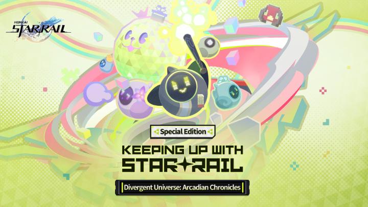 Keeping Up With Star Rail — "Arcadian Chronicles" Special Program | Honkai: Star Rail Urban legends? Ham Sausage Night? Laughter Deprivation? No, no, no, these are all just rumors! In this episode, Owlbert and Pearl will team up to bust the Phantasmoon Games urban legends and unveil the new gameplay born of genius extrapolation: Arcadian Chronicles. Remember the speedrun mantra: Domains depend entirely on your draws, just follow the Mask! Will Owlbert personally demonstrate his miraculous comeback once again? Or will Screwllum and Pearl generously sharing all 999 of their testing insights offer more bang for your buck? New content and character trials have been added to the Divergent Universe. Madam Herta enthusiastically invites you: Get testing!!! English Voice: Owlbert — Bill Butts Pearl — Cat Protano #HonkaiStarRail #StarRail