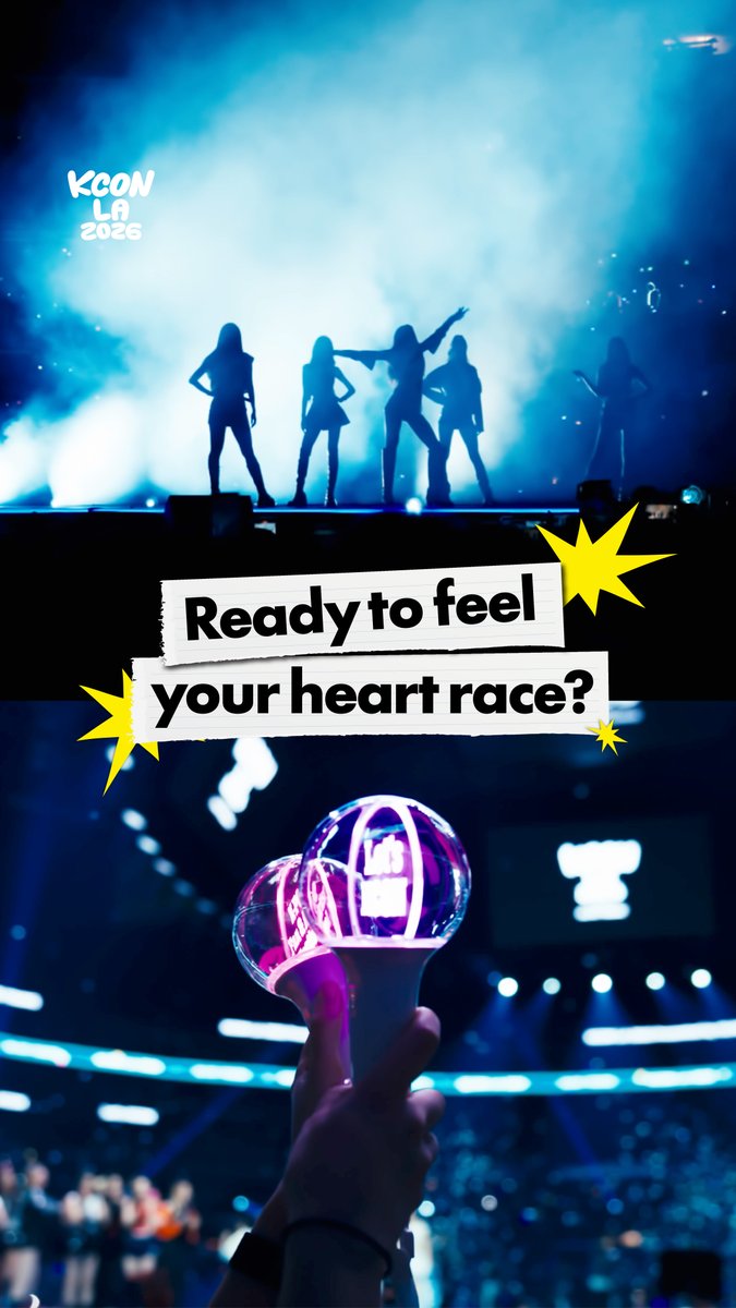 [#KCONLA2026] Ready to feel your heart race? Where K-POP hearts unite—KCON LA 2026. Lineup reveal coming soon! - KCON LA 2026 AUG 14-16 Arena, LA Convention Center 🔗 Ticket Info Let‘s #KCON