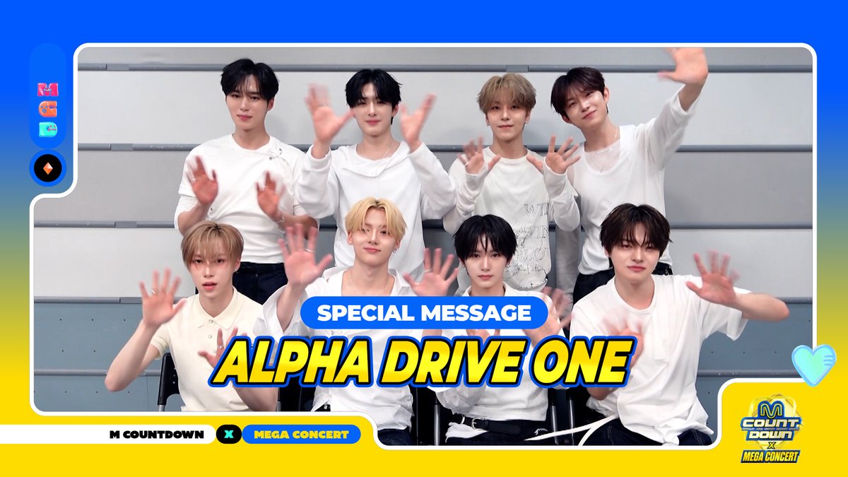 💙 M COUNTDOWN X MEGA CONCERT 💛 SPECIAL MESSAGE with #ALPHADRIVEONE - 2026. 05. 30 (SAT) 📍 INSPIRE ARENA #엠카운트다운 #MCOUNTDOWN #엠카운트다운X메가콘서트 #MCOUNTDOWN_X_MEGACONCERT 엠쥐씨