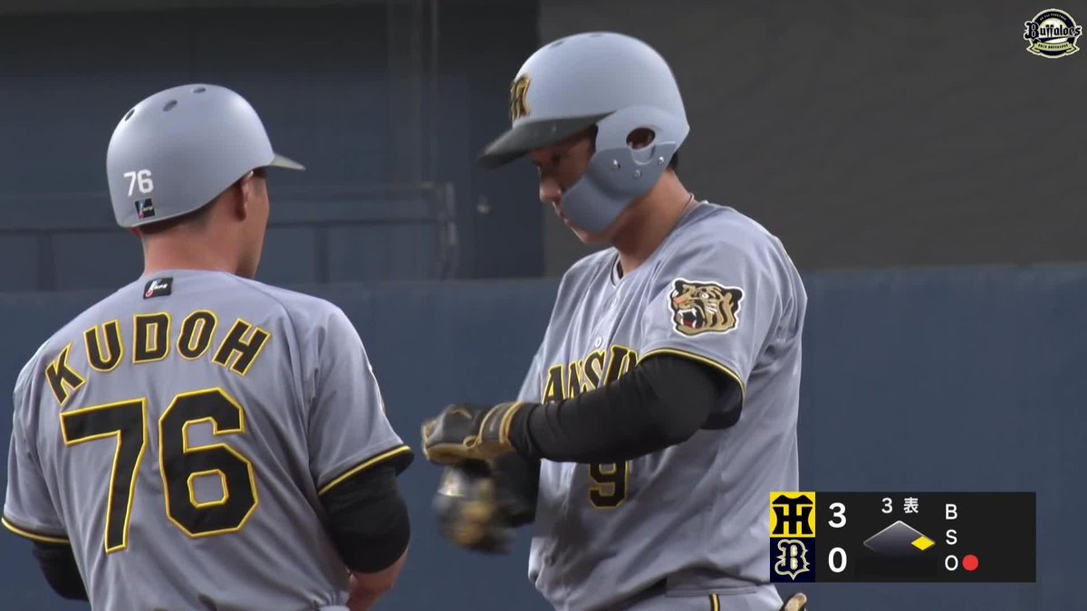 進撃の虎 右方向へこの打撃 ドラ1・立石正広 タイムリーヒット ⚾️オリックス×阪神（ファーム） #阪神タイガース #だったらDAZN DAZNならファームも見られる📱 ✔ 月々2,300円（年間プラン・月々払い） ✔ 初月無料キャンペーン中（〜4/19まで） ▶ 視聴はこちら