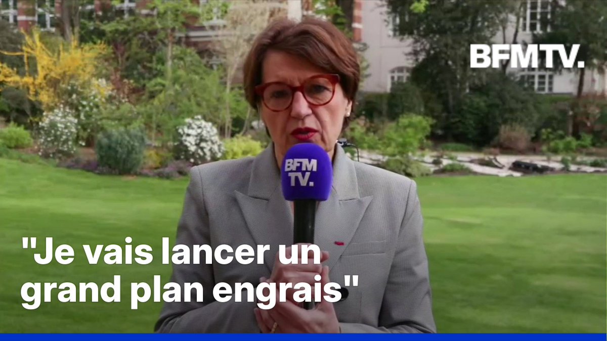🔴 Les annonces de la ministre de l'Agriculture, Annie Genevard, pour aider les agriculteurs en difficultés: - Grand plan engrais - Reports de cotisations sociales - Prêts carburants à courts termes - Prêts structurels à hauteur de 500 millions