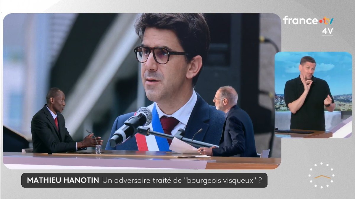 🔴 Mathieu Hanotin, maire sortant de Saint-Denis, traité de "bourgeois visqueux" par Jean-Luc Mélenchon : 🗣️ "Ce message est vraiment anecdotique" estime Bally Bagayoko, maire LFI de Saint-Denis. #Les4V