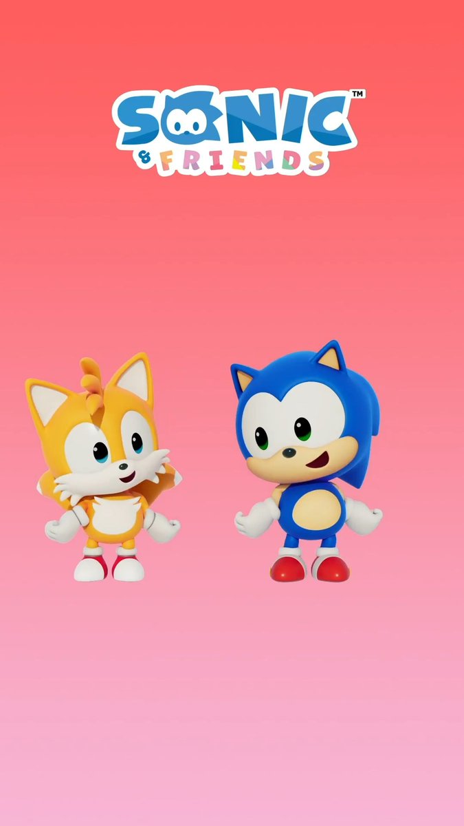 キュートなソニックたちが送るショートアニメ🦔💙 『SONIC ＆ FRIENDS』の最新ダンス動画を公開⸜🙌🏻⸝ 👇音あり動画はこちら👇 #ソニフレ