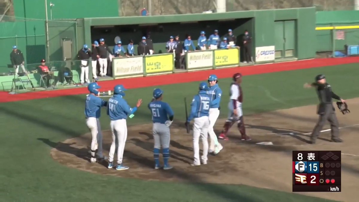【ファーム】 北海道日本ハム 淺間大基 選手がサイクル安打達成㊗️💪 👇今だけ開幕戦含む56試合のライブ配信が無料！ご視聴はこちら